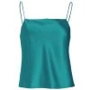 Alice + Olivia Harmon Draped Satin Camisole Top
