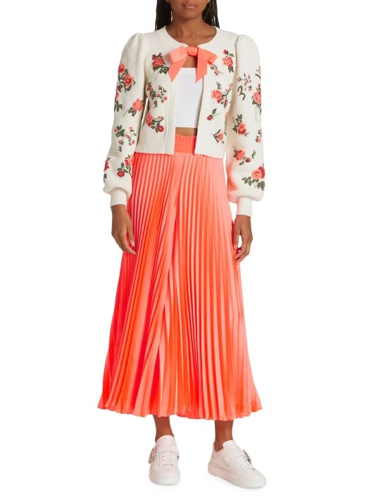 Alice + Olivia Kimbra Wide-Leg Pleated Pants 2 Alice + Olivia Kimbra Wide-Leg Pleated Pants - Image 2