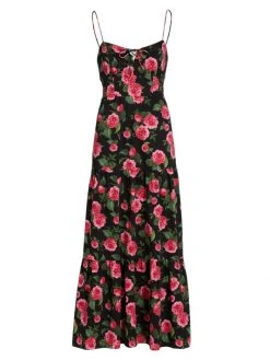Alice + Olivia Chantay Floral Maxi Dress