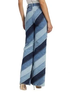 Alice + Olivia Beautiful High-Waisted Flare Jeans -Alice + Olivia Sales unnamed file 1076