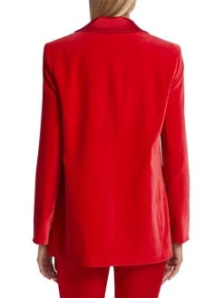 Alice + Olivia Justin Single-Breasted Combination Blazer 11 Alice + Olivia Justin Single-Breasted Combination Blazer -Alice + Olivia Sales unnamed file 1110