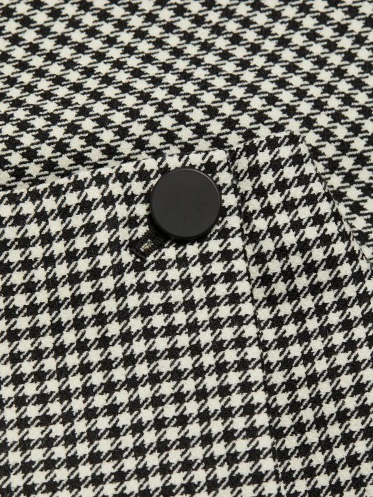 Alice + Olivia Renna Houndstooth Wrap Miniskirt 7 Alice + Olivia Renna Houndstooth Wrap Miniskirt - Image 7