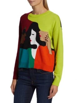Alice + Olivia Gleeson Colorblocked Bead-Embellished Sweater 10 Alice + Olivia Gleeson Colorblocked Bead-Embellished Sweater -Alice + Olivia Sales unnamed file 1158