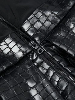 Alice + Olivia Chara Vegan Leather Party Dress 13 Alice + Olivia Chara Vegan Leather Party Dress -Alice + Olivia Sales unnamed file 119