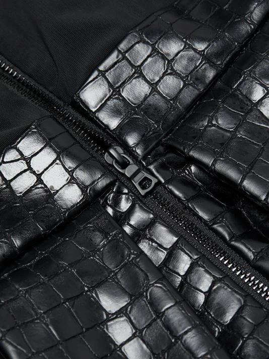 Alice + Olivia Chara Vegan Leather Party Dress 7 Alice + Olivia Chara Vegan Leather Party Dress - Image 7