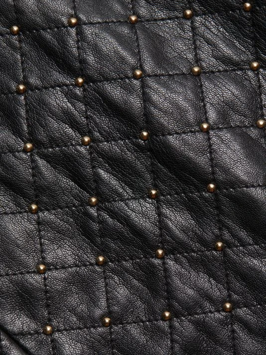 Alice + Olivia Ellis Quilted Faux Leather Dress 7 Alice + Olivia Ellis Quilted Faux Leather Dress - Image 7