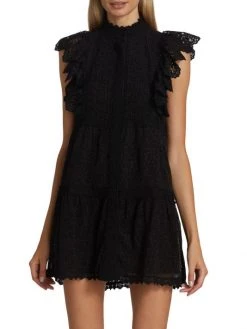 Alice + Olivia Pimmy Tiered Shift Dress -Alice + Olivia Sales unnamed file 1199