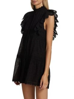 Alice + Olivia Pimmy Tiered Shift Dress -Alice + Olivia Sales unnamed file 1200