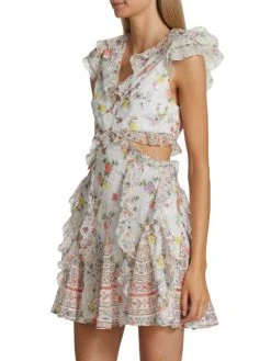 Alice + Olivia Mitzi Cutout Minidress -Alice + Olivia Sales unnamed file 1207