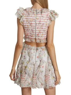Alice + Olivia Mitzi Cutout Minidress -Alice + Olivia Sales unnamed file 1208