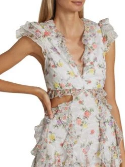 Alice + Olivia Mitzi Cutout Minidress -Alice + Olivia Sales unnamed file 1209