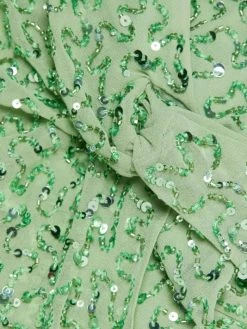 Alice + Olivia Celestine Embellished Wrap Minidress -Alice + Olivia Sales unnamed file 1258