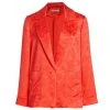 Alice + Olivia Shanda Jacquard Satin Pajama Blazer
