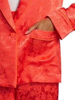Alice + Olivia Shanda Jacquard Satin Pajama Blazer 12 Alice + Olivia Shanda Jacquard Satin Pajama Blazer -Alice + Olivia Sales unnamed file 1275