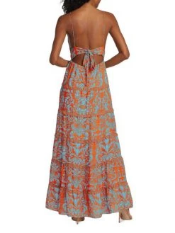 Alice + Olivia Karolina Plunge V-Neck Cutout Maxi Dress -Alice + Olivia Sales unnamed file 1302