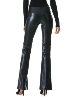 Alice + Olivia Olivia Faux Leather Flared Pants -Alice + Olivia Sales unnamed file 1312