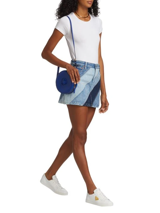 Alice + Olivia Good High-Waisted Denim Miniskirt 2 Alice + Olivia Good High-Waisted Denim Miniskirt - Image 2