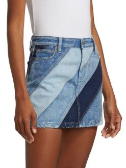 Alice + Olivia Good High-Waisted Denim Miniskirt 10 Alice + Olivia Good High-Waisted Denim Miniskirt -Alice + Olivia Sales unnamed file 1363