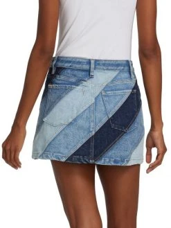 Alice + Olivia Good High-Waisted Denim Miniskirt 11 Alice + Olivia Good High-Waisted Denim Miniskirt -Alice + Olivia Sales unnamed file 1364