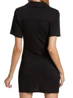 Alice + Olivia Marsha Ruched Polo T-Shirt Dress 11 Alice + Olivia Marsha Ruched Polo T-Shirt Dress -Alice + Olivia Sales unnamed file 138