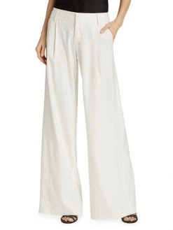 Alice + Olivia Eric Low-Rise Wide-Leg Pants -Alice + Olivia Sales unnamed file 1383