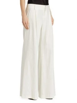 Alice + Olivia Eric Low-Rise Wide-Leg Pants -Alice + Olivia Sales unnamed file 1384