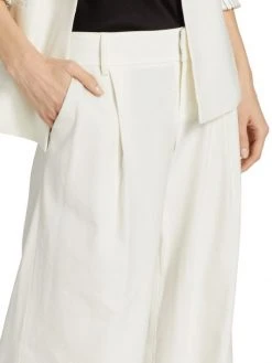 Alice + Olivia Eric Low-Rise Wide-Leg Pants -Alice + Olivia Sales unnamed file 1386