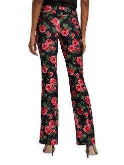 Alice + Olivia Olivia Pritned Fit & Flare Trousers -Alice + Olivia Sales unnamed file 1392