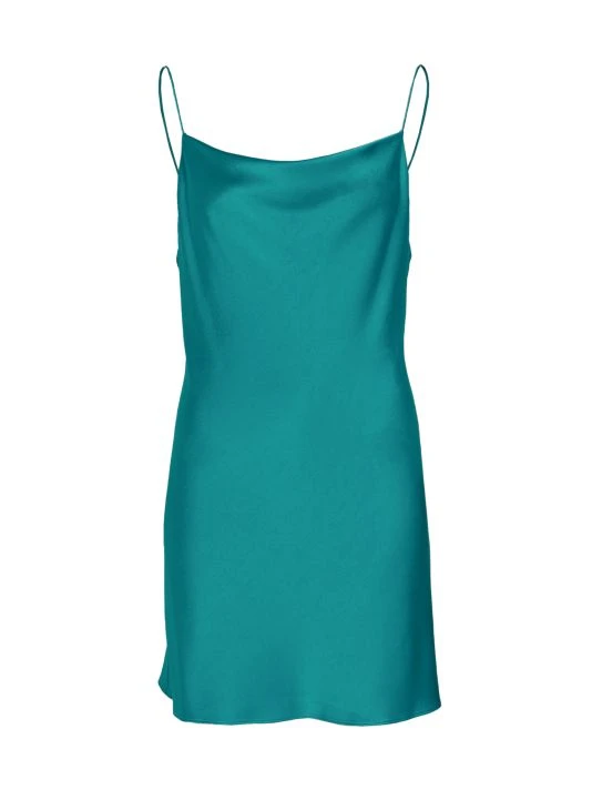 Alice + Olivia Harmony Draped Satin Slip Minidress 1 Alice + Olivia Harmony Draped Satin Slip Minidress