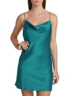 Alice + Olivia Harmony Draped Satin Slip Minidress 9 Alice + Olivia Harmony Draped Satin Slip Minidress -Alice + Olivia Sales unnamed file 1397