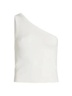 Alice + Olivia Elden One-Shoulder Tank Top Black 6 Alice + Olivia Elden One-Shoulder Tank Top Black -Alice + Olivia Sales unnamed file 1429