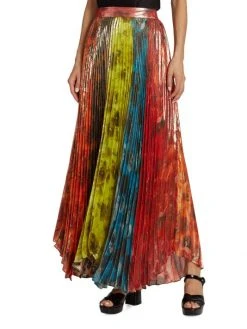 Alice + Olivia Katz Pleated Maxi Skirt -Alice + Olivia Sales unnamed file 1433