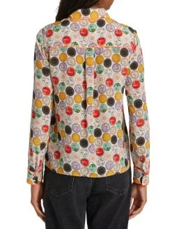 Alice + Olivia Willa Floral Medallion Shirt -Alice + Olivia Sales unnamed file 1449