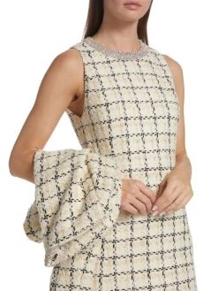 Alice + Olivia Clyde Embellished Shift Dress -Alice + Olivia Sales unnamed file 1457