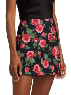 Alice + Olivia Renna Mini Wrap Skirt -Alice + Olivia Sales unnamed file 1462