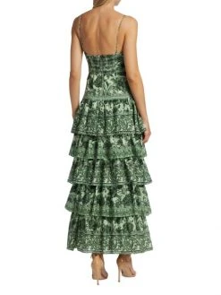 Alice + Olivia Valencia Floral Tiered Maxi Dress -Alice + Olivia Sales unnamed file 1470