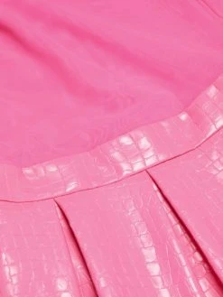 Alice + Olivia Chara Croc-Embossed Party Dress -Alice + Olivia Sales unnamed file 1555