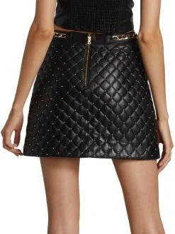 Alice + Olivia Riley Vegan Leather Miniskirt 11 Alice + Olivia Riley Vegan Leather Miniskirt -Alice + Olivia Sales unnamed file 164