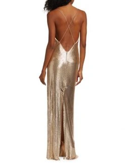 Alice + Olivia Harmony Chainmail Maxi Dress -Alice + Olivia Sales unnamed file 1653