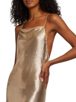 Alice + Olivia Harmony Chainmail Maxi Dress -Alice + Olivia Sales unnamed file 1654