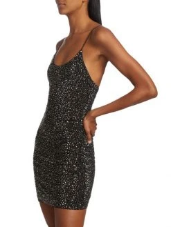 Alice + Olivia Nelle Metallic Minidress -Alice + Olivia Sales unnamed file 1659