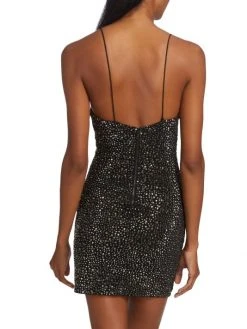 Alice + Olivia Nelle Metallic Minidress -Alice + Olivia Sales unnamed file 1660