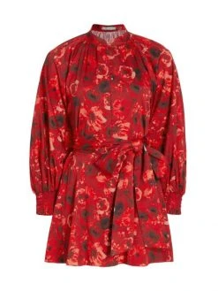 Alice + Olivia Janis Printed Minidress