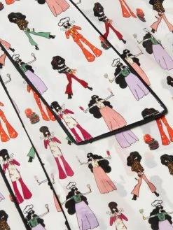 Alice + Olivia Jeannie Tieneck Silk Blouse -Alice + Olivia Sales unnamed file 1694