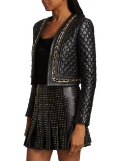 Alice + Olivia Zeta Vegan Leather Jacket -Alice + Olivia Sales unnamed file 1705