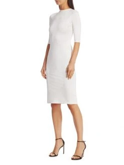 Alice + Olivia Delora Knit Bodycon Dress Black -Alice + Olivia Sales unnamed file 1783