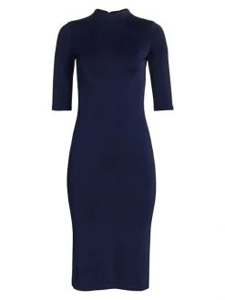 Alice + Olivia Delora Knit Bodycon Dress Black -Alice + Olivia Sales unnamed file 1786