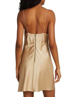 Alice + Olivia Harmony Draped Slip Mini Dress Nude 12 Alice + Olivia Harmony Draped Slip Mini Dress Nude -Alice + Olivia Sales unnamed file 1793