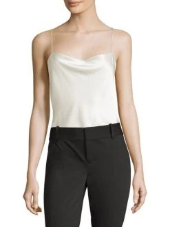 Alice + Olivia Harmon Bodysuit Off White -Alice + Olivia Sales unnamed file 1847