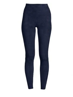 Alice + Olivia Maddox Suede Leggings Black -Alice + Olivia Sales unnamed file 1855